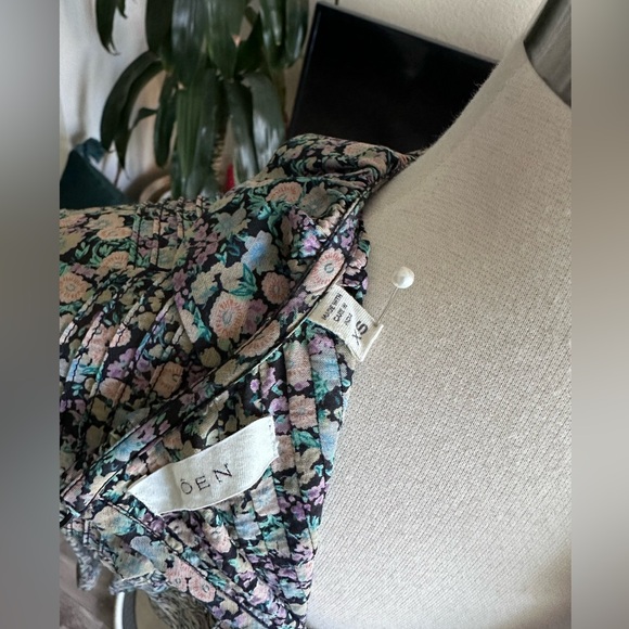 Dôen Plum Blouse in Hardwick Garden SZ XS - Picture 7 of 11